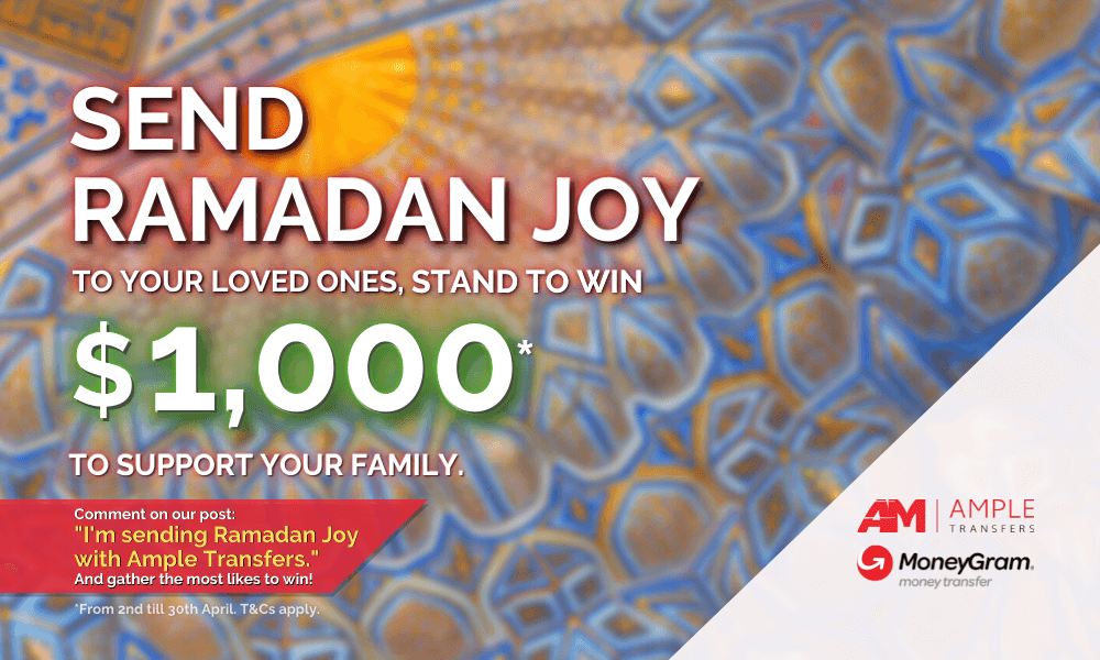 Win SGD $1,000* Ramadan Joy Prize