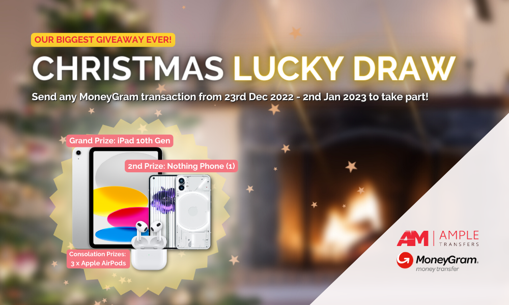 Christmas Lucky Draw! – Ample Transfers x MoneyGram